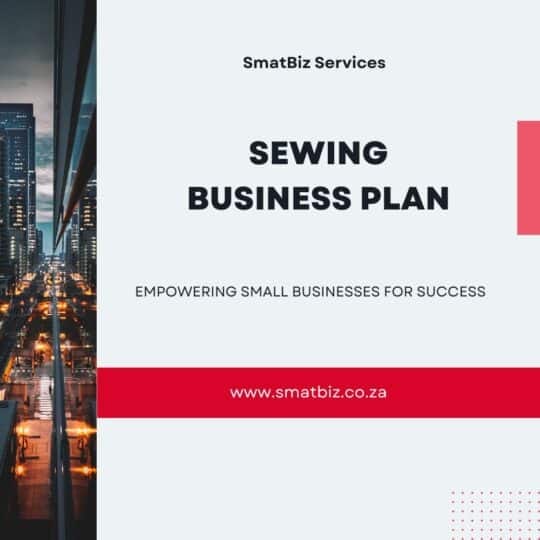 Sewing Business Plan